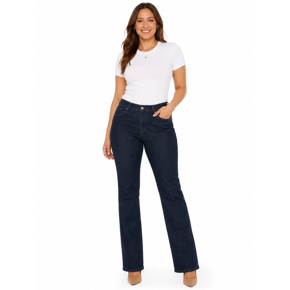 Levis Classic Straight Dark Jeans Womens Size 12 Western Cowgirl Country Farm